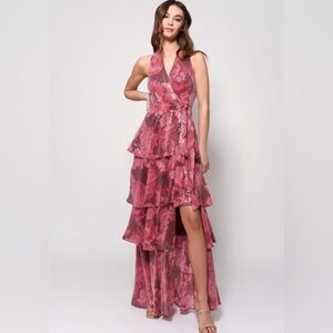 Hutch Pink High Low Dress